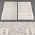 Stylish Froy Rugs Collection 3D model small image 1