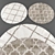 Frosty Elegance Rugs Collection 3D model small image 2