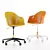 Sleek Swivel Armchair: Cila Go 3D model small image 1