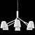 Enrique SP6 Pendant Light: Modern Spanish Design 3D model small image 2