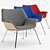 Modern Herman Miller Swoop Lounge Chair 3D model small image 5