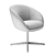 Designer Minotti Russell Dining Chair 3D model small image 4