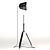 Title: PBR-Compatible Floor Lamp 3D model small image 3
