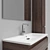 Aqua Rodos Accent Bathroom Furniture 3D model small image 2