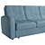 Blom Corner: Modern Corner Sofa with Sleeper 3D model small image 4