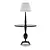 Ovalesque Elegance: Stylish Floor Lamp 3D model small image 1