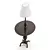 Ovalesque Elegance: Stylish Floor Lamp 3D model small image 3