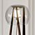 Sleek Compass Floor Lamp 3D model small image 3
