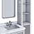 Harper Vanity Combo: Classic American Style 3D model small image 3