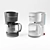 Premium Coffee Machine: Elegant Design, Superior Performance 3D model small image 1