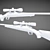 Remington 783 Sniper Rifle 3D model small image 1