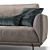  Elegant Assago Sofa by Nicoline 3D model small image 5