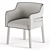 Elegant Mukai Dining Chair 3D model small image 3