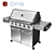 Napoleon Prestige 665 Gas Grill 3D model small image 1