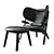 Adamastor Leather Lounge Chair 3D model small image 2