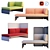 Coalesse Lagunitas Corner Sofa 3D model small image 6