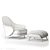 Minotti Angie Armchair: Luxury and Comfort Combined 3D model small image 4
