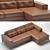 Unwrap UVW Sofa: 3DMax 2014 3D model small image 2