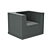 Modern Armchair: ARIMCHAIR_2 3D model small image 2