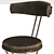 Sleek Bar Chair 001 3D model small image 2
