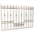 Versatile Balcony Fencing & Window Grilles 3D model small image 2