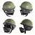 Bell Roque Motorcycle Helmet 3D model small image 2