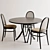 Thonet Vienna - Elegant Table & Chairs 3D model small image 10