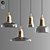 Modern Shadow Pendant - Elegant Lighting Solution 3D model small image 1