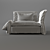 Versatile Saba_Les Femmes Armchair 3D model small image 2