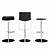 Elevate Your Space: Stylish Bar Chairs 3D model small image 1