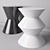 Elegant Cesar Minotti Coffee Tables 3D model small image 3