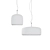 Dauphin Glass Pendant Lamp With LED Light 3D model small image 3