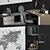 Sleek Office Set: Copenhagen Desk, Adelaide Chair 3D model small image 3
