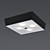 Contemporary Akira Ceiling Lamp 3D model small image 1