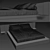 Modern Bed Design 3D Model with V-Ray 3D model small image 5