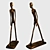 Record-breaking Walking Man Sculpture 3D model small image 2