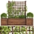 Ivy-Framed Outdoor Oasis 3D model small image 2