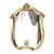 Vintage Style Decorative Mirror 3D model small image 2