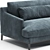 Modern Poliform Bellport Sofa 3D model small image 2