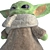 Galactic Guru: Yoda Mini Toy 3D model small image 3
