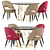 Collins Dining Chair Set: Ready-to-Use & Versatile 3D model small image 1