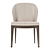 Modern Giorgetti Normal Chair 3D model small image 3