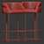 Retro Chic Bar Set with Deja Vu Stool 3D model small image 3