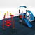 Fun-Filled Adventure: Kids Playground 04 3D model small image 2