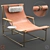 Cozy Relaxation: Sling Chair 3D model small image 1