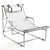Cozy Relaxation: Sling Chair 3D model small image 2
