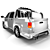 UAZ Pickup Sport: Versatile & Stylish Truck 3D model small image 11