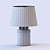 Elegant Calico Table Lamp 3D model small image 3