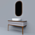 Noken Liem Vanity Set: Elegant and Functional 3D model small image 3