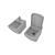 Modern and Hygienic: Duravit Happy D.2 Plus 3D model small image 8